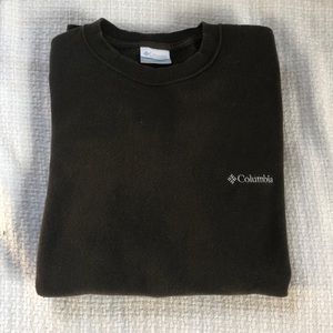 Olive Green Columbia Sweatshirt
